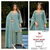 D 3494 By Deepsy Viscose Tissue Silk Readymade Plazzo Suits 